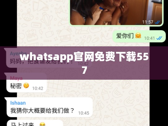 whatsapp官网免费下载557
