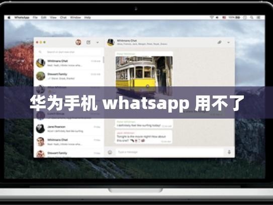 华为手机 whatsapp 用不了