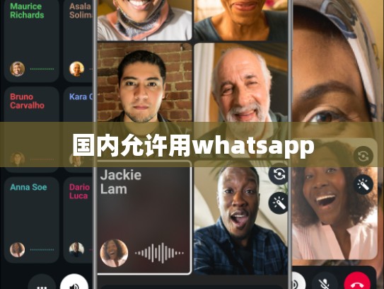 国内允许用whatsapp