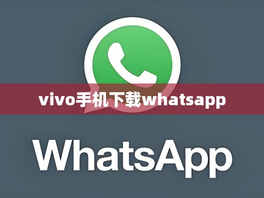 vivo手机下载whatsapp