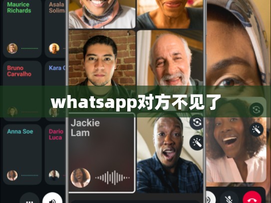 whatsapp对方不见了