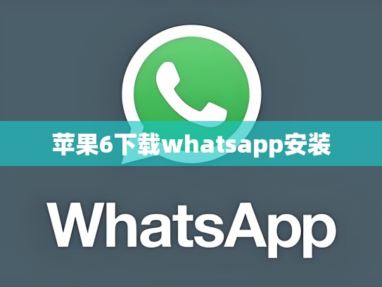 苹果6下载whatsapp安装