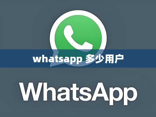 whatsapp 多少用户
