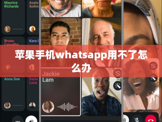 苹果手机whatsapp用不了怎么办