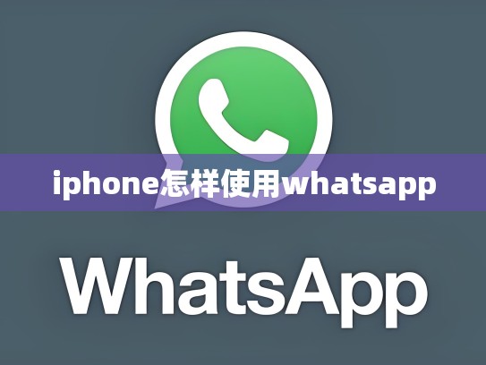 iphone怎样使用whatsapp
