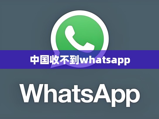 中国收不到whatsapp