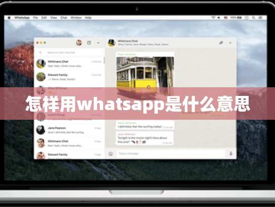 怎样用whatsapp是什么意思