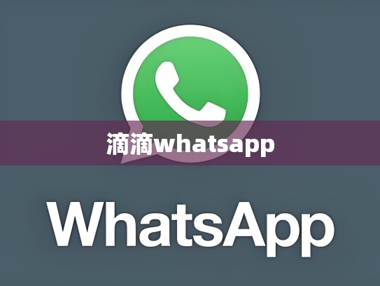 滴滴whatsapp