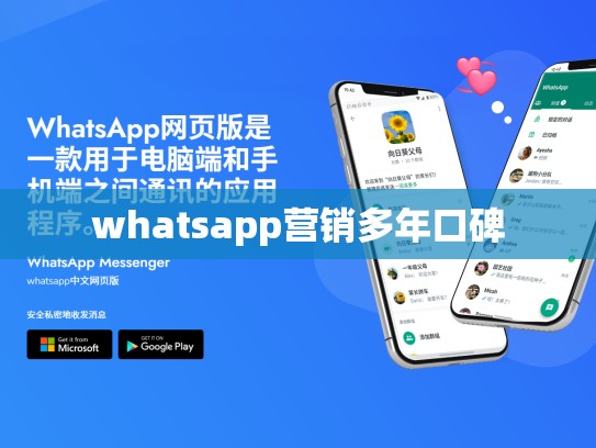 whatsapp营销多年口碑