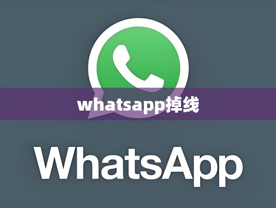 whatsapp掉线