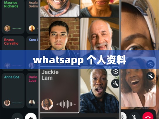 whatsapp 个人资料