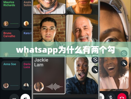 whatsapp为什么有两个勾