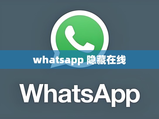 whatsapp 隐藏在线