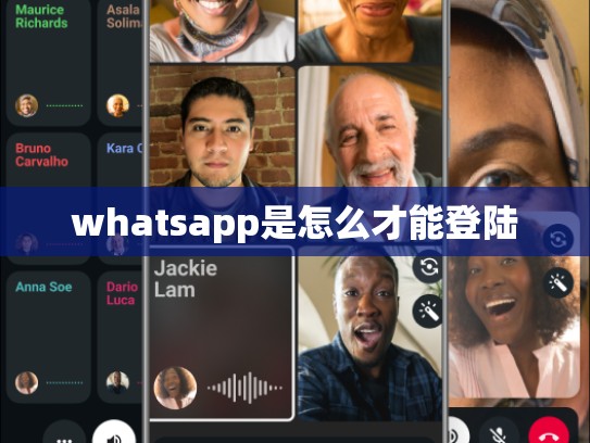 whatsapp是怎么才能登陆