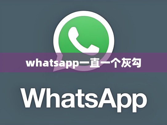 whatsapp一直一个灰勾