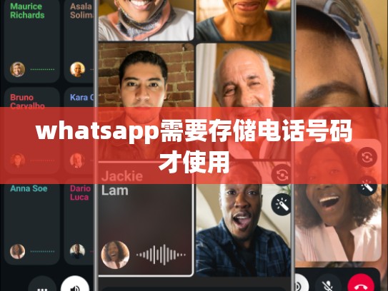 whatsapp需要存储电话号码才使用