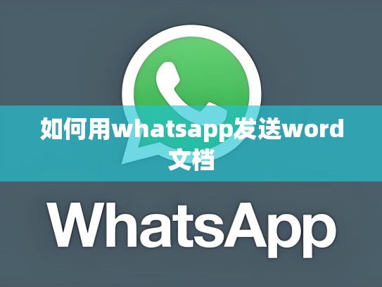 如何用whatsapp发送word文档