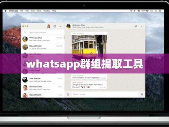whatsapp群组提取工具