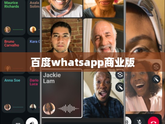 百度whatsapp商业版