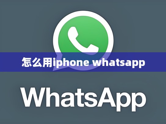 怎么用iphone whatsapp