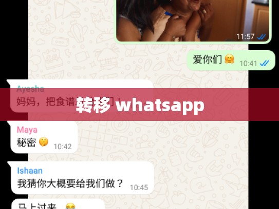 转移 whatsapp