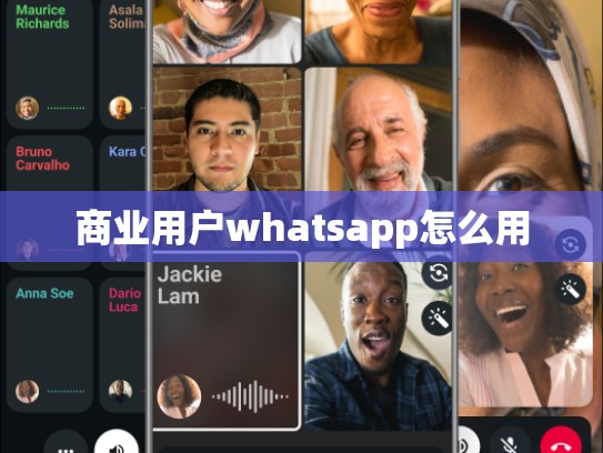 商业用户whatsapp怎么用