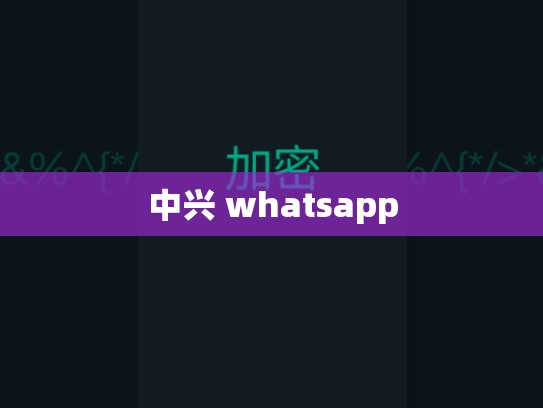 中兴 whatsapp
