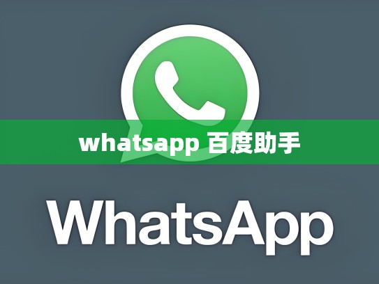 whatsapp 百度助手