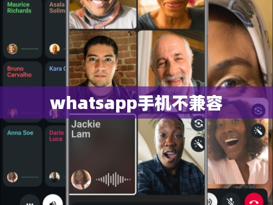 whatsapp手机不兼容
