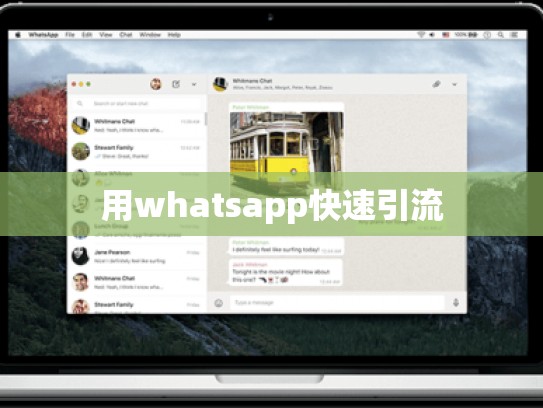 用whatsapp快速引流