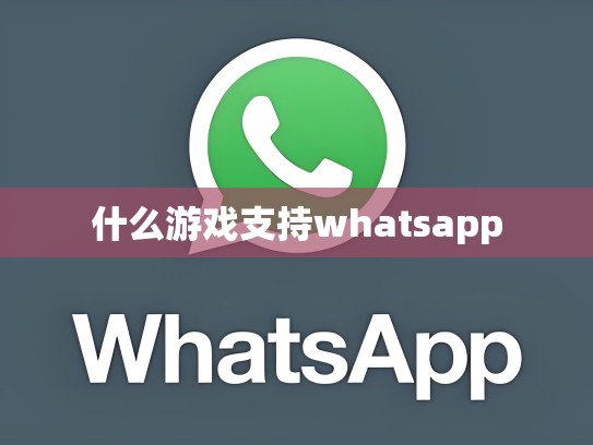 什么游戏支持whatsapp