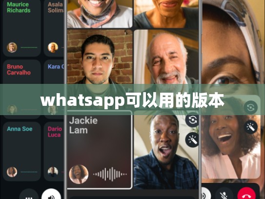 whatsapp可以用的版本