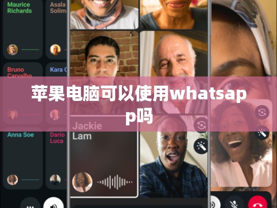 苹果电脑可以使用whatsapp吗