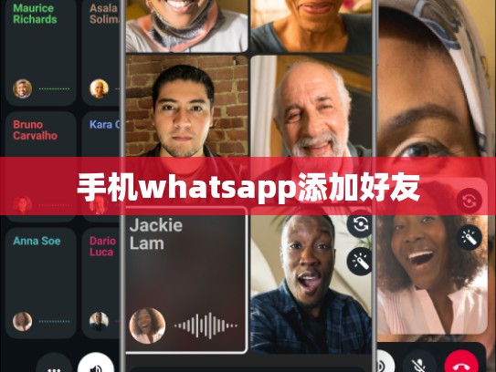 手机whatsapp添加好友