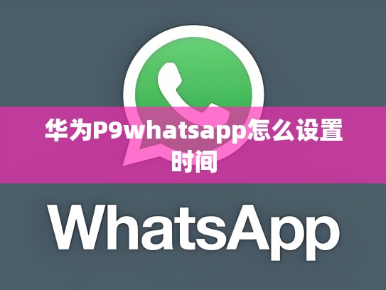 华为P9whatsapp怎么设置时间