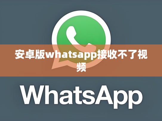 安卓版whatsapp接收不了视频