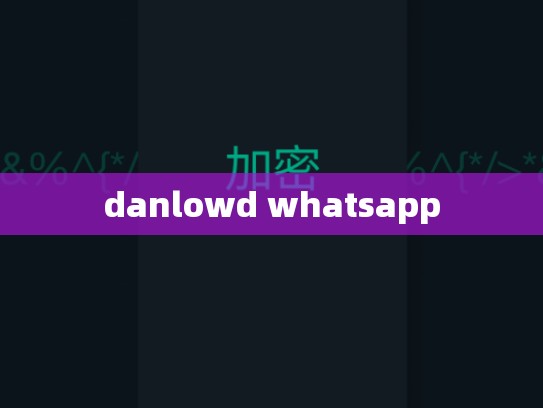 danlowd whatsapp