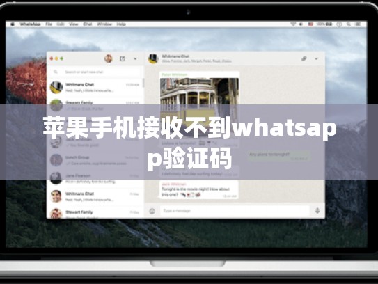 苹果手机接收不到whatsapp验证码