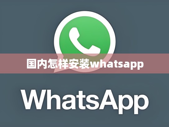 国内怎样安装whatsapp