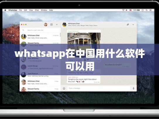 whatsapp在中国用什么软件可以用
