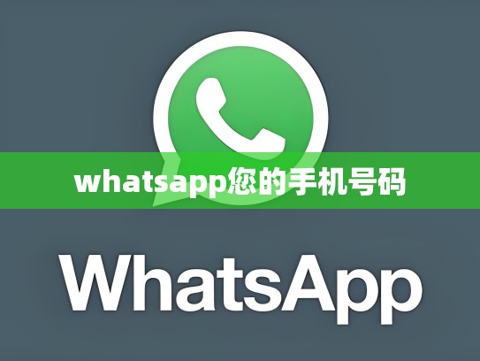 whatsapp您的手机号码