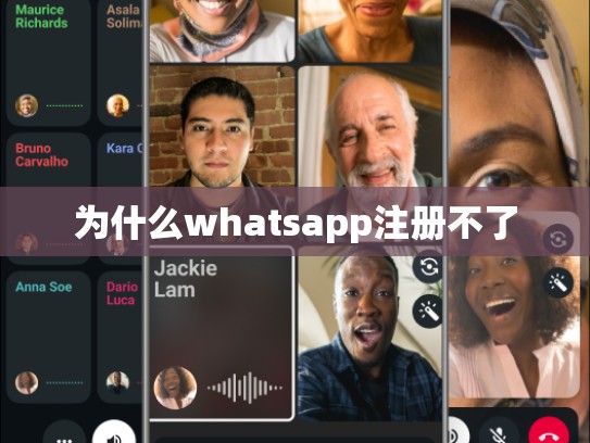 为什么whatsapp注册不了