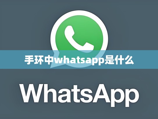 手环中whatsapp是什么