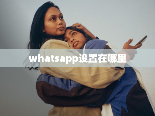 whatsapp设置在哪里