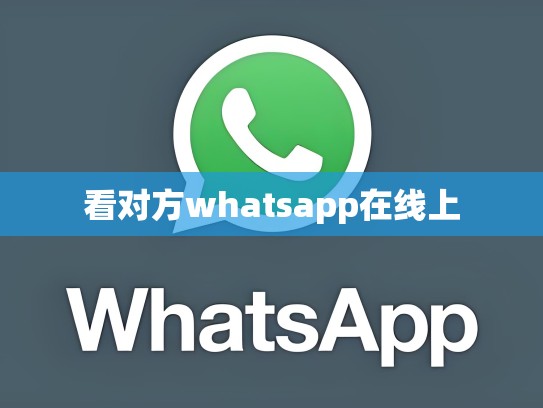 看对方whatsapp在线上