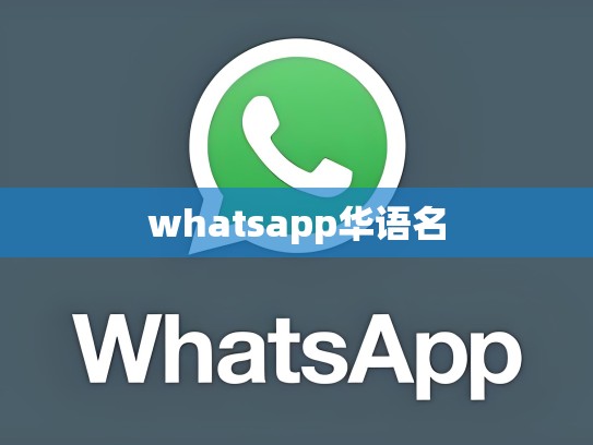 whatsapp华语名