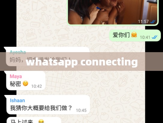 whatsapp connecting