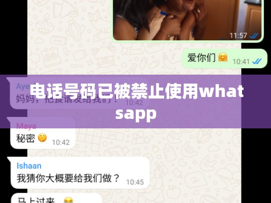 电话号码已被禁止使用whatsapp