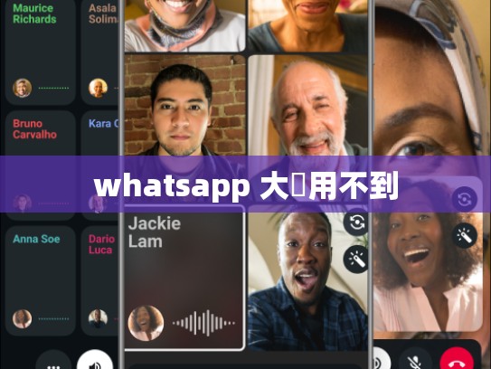 whatsapp 大陸用不到