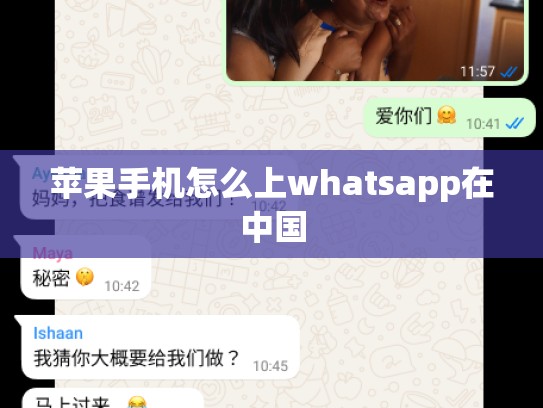 苹果手机怎么上whatsapp在中国